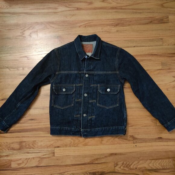 Burgus Plus Type 2 Selvedge Denim Jacket size 40 (M) - Picture 1 of 10